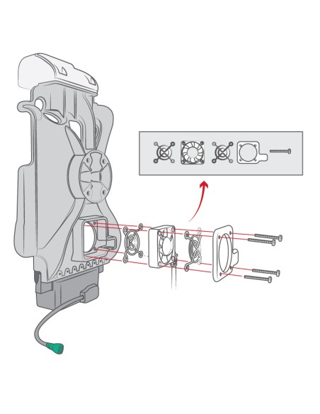 GDS® Fan Accessory for GDS® Tough-DockT