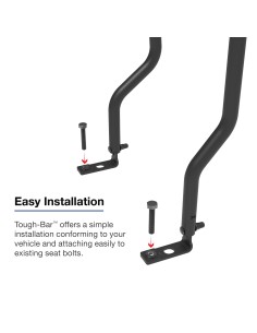 RAM® Tough-BarT for '24-26 Jeep Wrangler & Gladiator 2