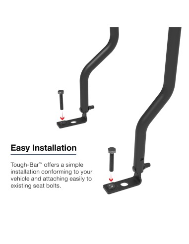 RAM® Tough-BarT for '24-26 Jeep Wrangler & Gladiator
