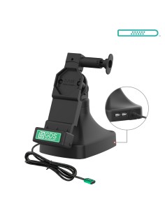 GDS® Uni-ConnT Tilt & Swivel Dock with USB-C + Data