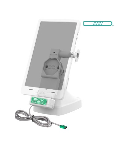 GDS® Uni-ConnT Tilt & Swivel Dock with USB-C - Gray