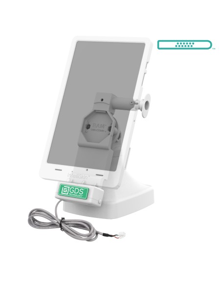 GDS® Uni-ConnT Tilt & Swivel Dock with PoE - Gray