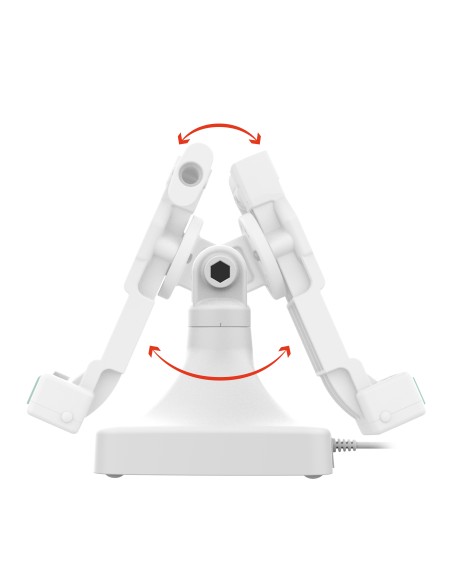 GDS® Uni-ConnT Tilt & Swivel Dock with PoE - Gray