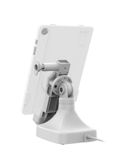 GDS® Uni-ConnT Tilt & Swivel Dock with PoE - Gray