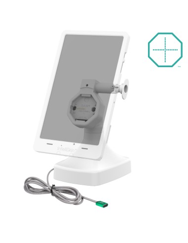 GDS® Uni-ConnT Powered Tilt & Swivel Dock with USB-C - Gray