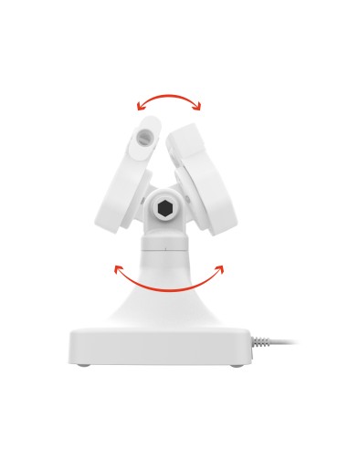 GDS® Uni-ConnT Powered Tilt & Swivel Dock with USB-C - Gray
