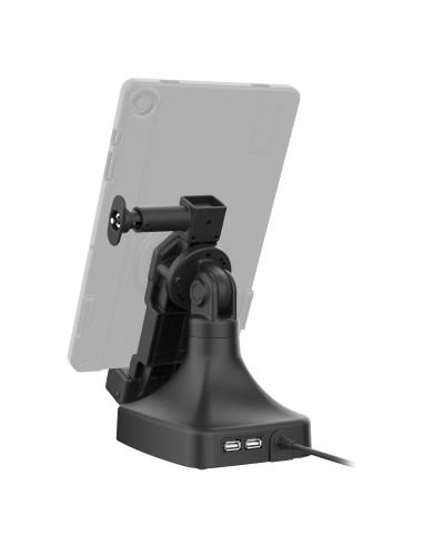 GDS® Uni-ConnT Locking Tilt & Swivel Dock with USB-C + Data