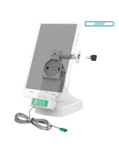 GDS® Uni-ConnT Locking Tilt & Swivel Dock with USB-C - Gray 2