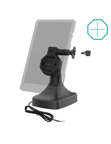 GDS® Uni-ConnT Powered Locking Tilt & Swivel Dock with PoE
