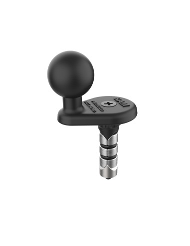 RAM® Motorcycle Fork Stem Wedge Ball Base - 12-18mm Holes