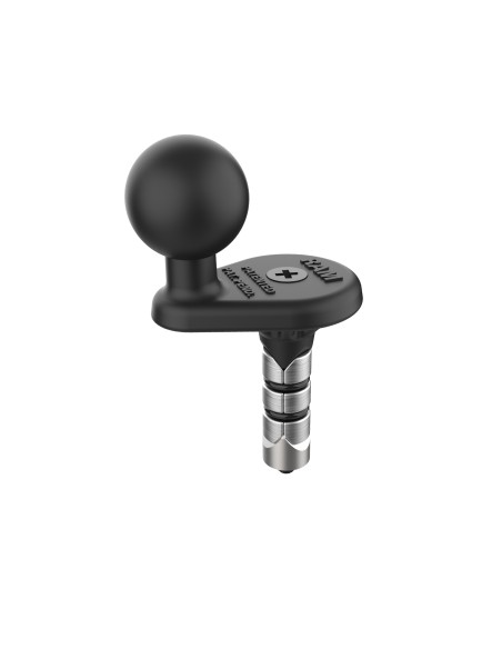 RAM® Motorcycle Fork Stem Wedge Ball Base - 12-18mm Holes