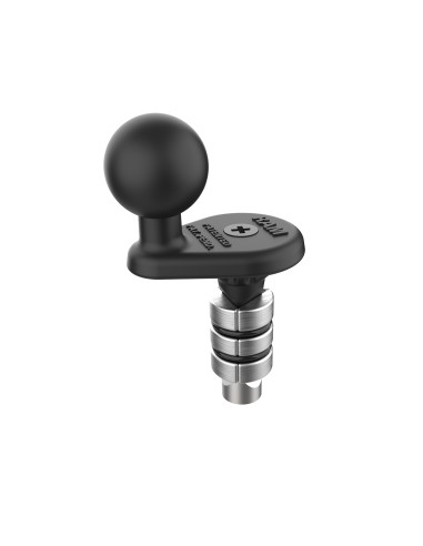 RAM® Motorcycle Fork Stem Wedge Ball Base - 19-25mm Holes