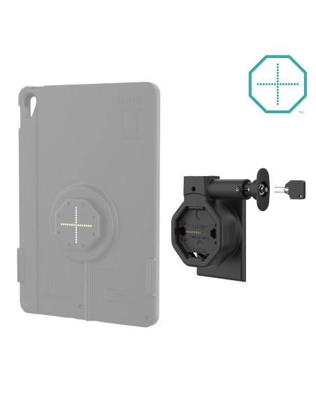 GDS® Uni-ConnT Powered Locking Wall Dock with PoE