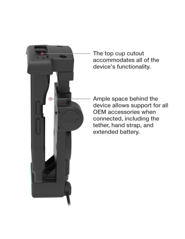 GDS® Powered Dock + USB-A for Zebra TC2x & TC5x