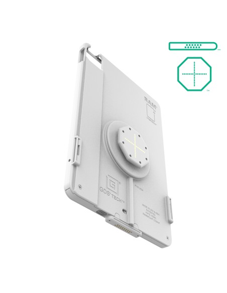 IntelliSkin® Thin-CaseT iPad Air 11 M2, M3, M4 D Shape & Rear Pads Gray