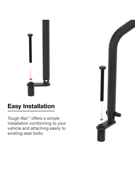 RAM® Tough-BarT for '22-26 GMC Sierra (AT4 & Denali) 13.4" Display