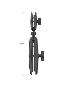 RAM® 14.5" Long C Size to B Size Double Socket Arm Extension 2