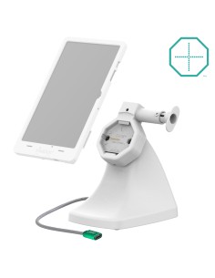 GDS® Uni-ConnT Powered Kiosk Dock with Release Button & USB-C - Gray 2