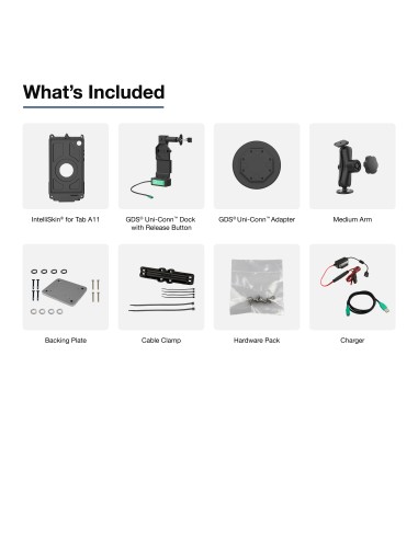 GDS® Uni-ConnT Locking Vehicle Bundle for Samsung Tab A11