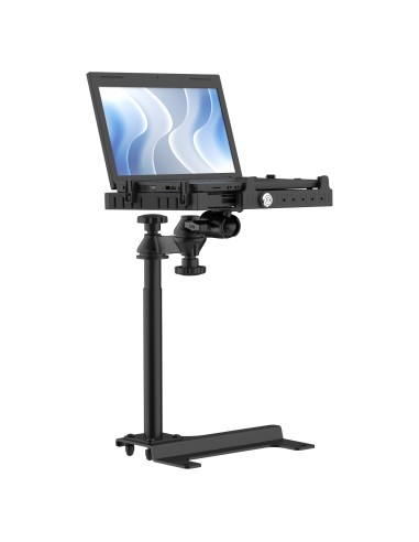 RAM® No-DrillT Laptop Mount for '20-26 Ford Police Interceptor Utility