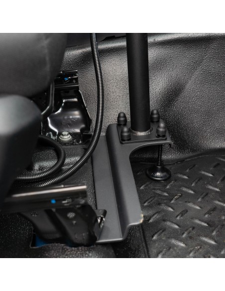 RAM® No-DrillT Laptop Mount for '20-26 Ford Police Interceptor Utility