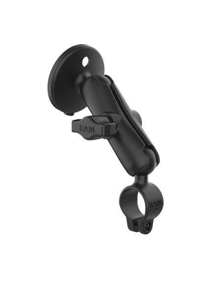 RAM® Double Ball Rail Mount with RAM® Qi2 15W Wireless Charger