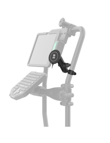 RAM® Double Ball Rail Mount with RAM® Qi2 15W Wireless Charger