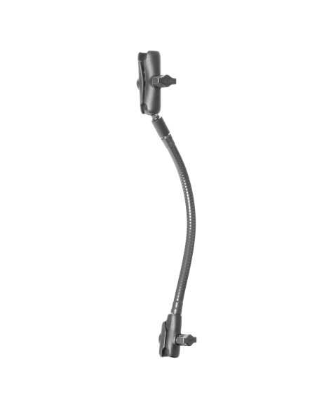 RAM® 20.25" Double Socket Arm B Size with Flexible Extension