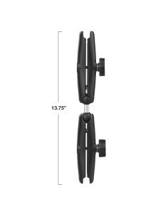 RAM® 13" Double Socket Arms - Dual Long B Size 2