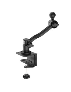 RAM® Heavy Duty C-Clamp Base with Swivel Ratchet Arm & Ball - C Size