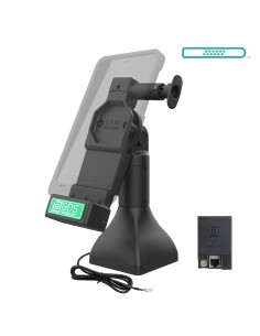 GDS® Uni-ConnT 7" Pedestal Dock with PoE 2