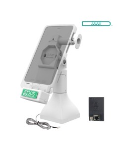 GDS® Uni-ConnT 7" Pedestal Dock with PoE - Gray 2