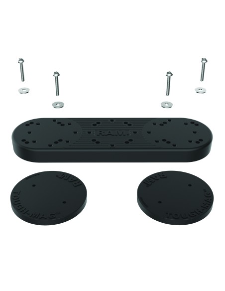 RAM® Tough-MagT Double Magnetic Base