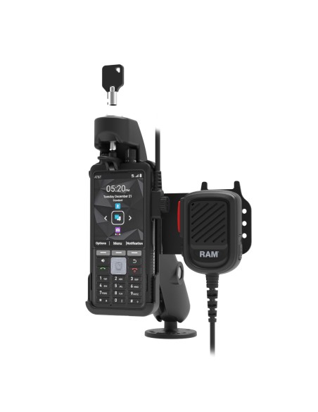 RAM® PTT Remote Speaker Mic Bundle for Sonim XP5plus & XP5plus 5G