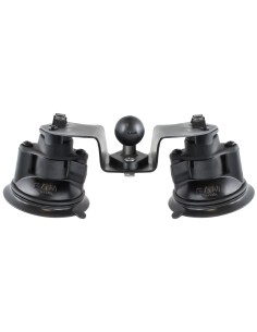 RAM® Twist-LockT Dual Pivot Suction Cup Base with Ball 2