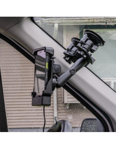 RAM® Twist-LockT Dual Pivot Suction Cup Base with Ball