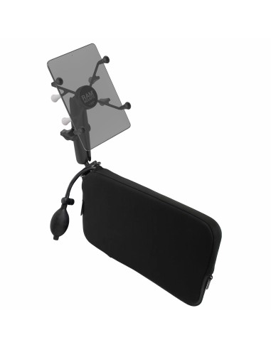 RAM® X-Grip® with RAM® Tough-WedgeT & Pump for 7"-8" Tablets - Long Arm