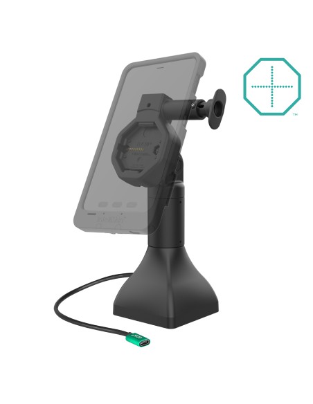 GDS® Uni-ConnT Powered 7" Pedestal Dock with USB-C
