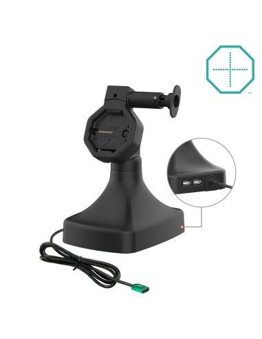 GDS® Uni-ConnT Powered Tilt & Swivel Dock with USB-C + Data