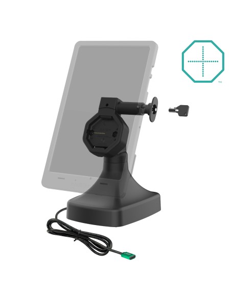 GDS® Uni-ConnT Powered Locking Tilt & Swivel Dock with USB-C