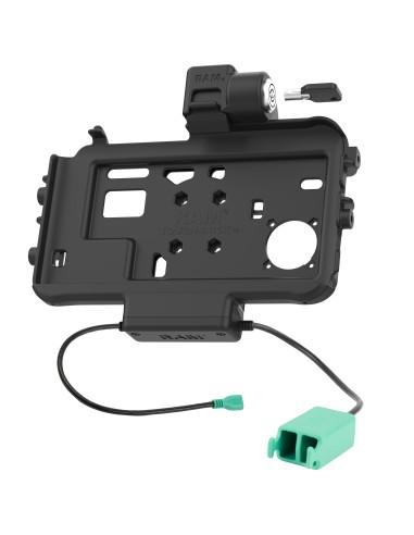 RAM® Thin-DockT Locking Power + Dual USB Dock for Tab Active5 & 3