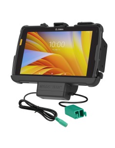 RAM® Tough-DockT Power + Dual USB for Zebra ET401 & ET4x 8"