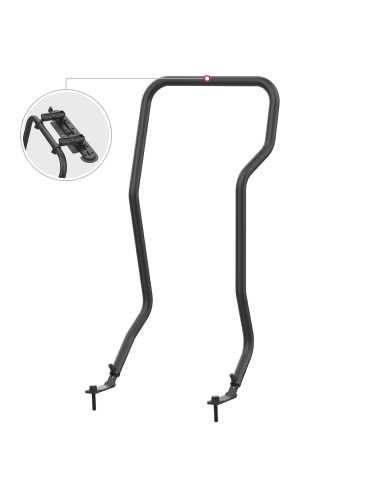 RAM® Tough-BarT for '18-23 Jeep Gladiator & Wrangler with Tough-TrackT