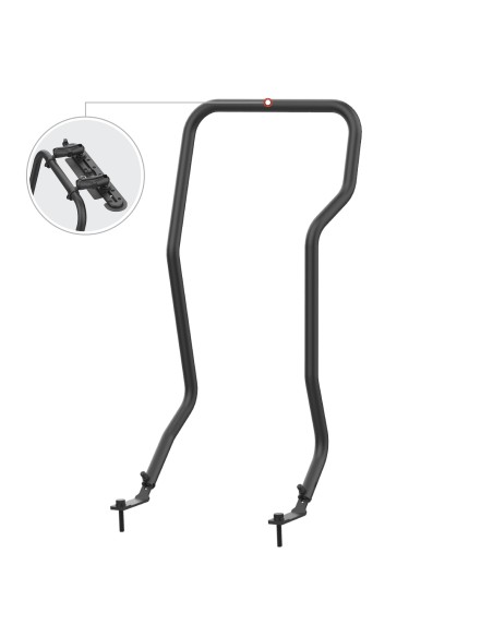 RAM® Tough-BarT for '18-23 Jeep Gladiator & Wrangler with Tough-TrackT