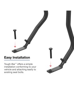RAM® Tough-BarT for '18-23 Jeep Gladiator & Wrangler with Tough-TrackT 2