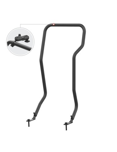 RAM® Tough-BarT for '18-23 Jeep Gladiator & Wrangler with Track BallT