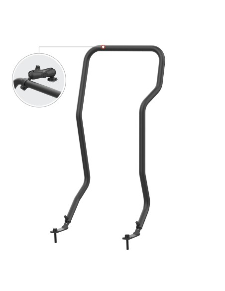 RAM® Tough-BarT for '18-23 Jeep Gladiator & Wrangler with Track BallT