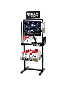 RAM® Standing Floor Display with Baskets 2
