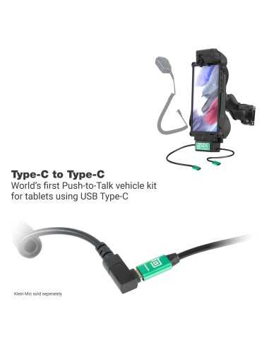 GDS® Uni-ConnT Vehicle Bundle + Single USB-C for Samsung Tab A7 Lite 8.7
