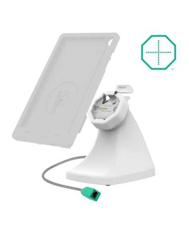 GDS® Uni-ConnT Powered Snap-In Kiosk Dock with PoE - Gray